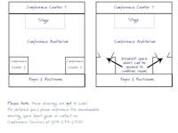 Conference Auditorium Diagram